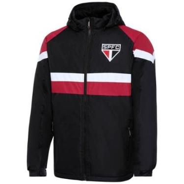 Imagem de Jaqueta Parka Dobby São Paulo Poly SPFC Masculina-Masculino