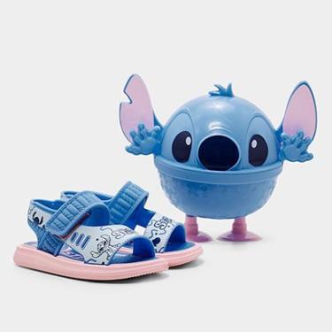 Imagem de Kit Sandália Infantil Grendene + Lancheira Infantil Disney Menina-Feminino