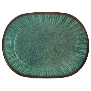 Imagem de Travessa Cerâmica Alleanza 34cm Branca Resistente - Alleanza Cerâmica