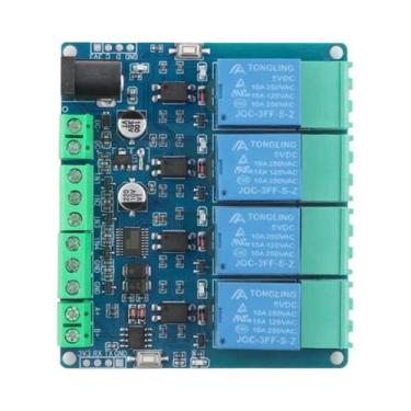 Imagem de Módulo De Relé Modbus RTU De 8 Canais 5V 12V 24V Entrada E Saída De In
