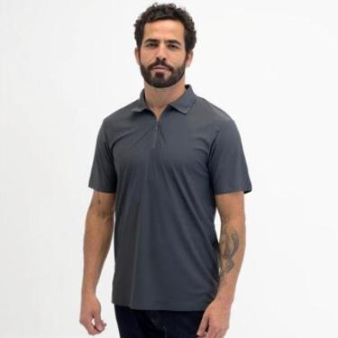Imagem de Camisa Polo Sea Surf com Zíper Manga Curta Masculina-Masculino