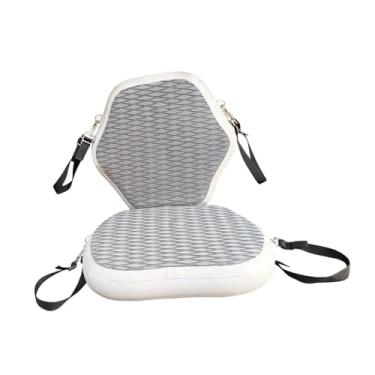 Imagem de Generic Assento inflável para caiaque e prancha de stand up paddle. Leve, fácil de instalar, ajustável e prático, com encosto confortável.