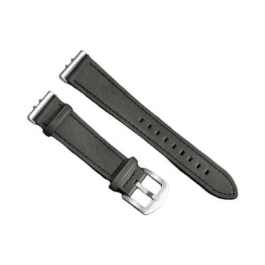 Imagem de Pulseira De Couro Microfibra Para Samsung Galaxy Watch Fit 3, Acessóri