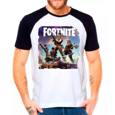 Imagem de Camiseta fortnite games jogos camisa masculina lançamento 02 - DESIGN 