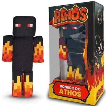 Imagem de Minecraft Boneco ATHOS Youtuber Streamers Espuma 35CM Cosmo KIDS