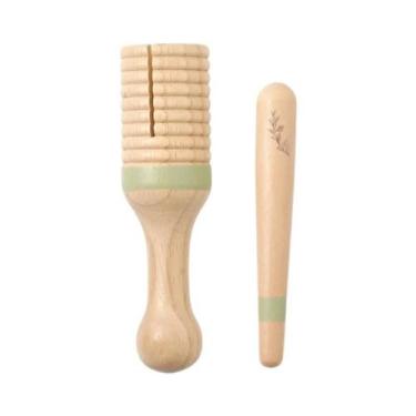 Imagem de Instrumento Musical De Madeira Para Crianças, Brinquedo Montessori, Es
