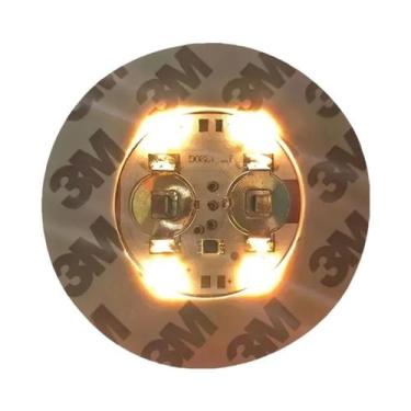 Imagem de Base De Copo LED Alimentada Por Bateria Com 3 Modos, Adesivo Luminoso 