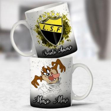 Imagem de Caneca Personalizada MASCOTE TORCEDOR DE TIME DE FUTEBOL 325ml - PRESE