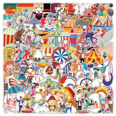 Imagem de Adesivos Circus Waterproof Graffiti Decalques 100 unidades/lote - yiwe