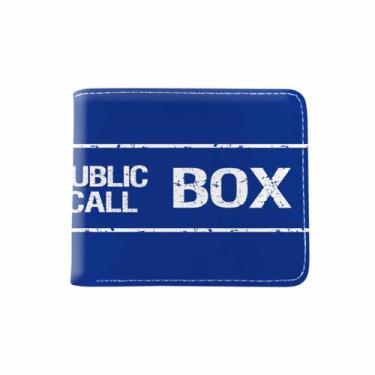 Imagem de Carteira Doctors Whos Anime Characters Slim Bifold Wallet - Yiweisai