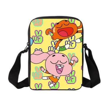 Imagem de Bolsa de mensageiro Amazing Worlds of Gumballs Anime Canvas Shou - yiw