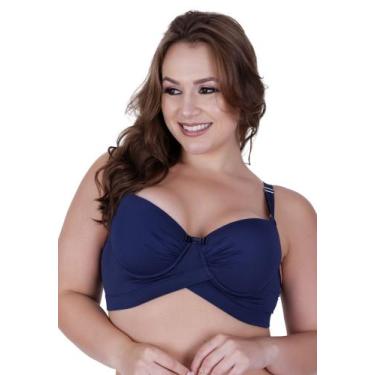 Imagem de Sutiã Plus Size com Bojo Alça Reforçada -c7 ALICE - BELLA DA SERRA MOD