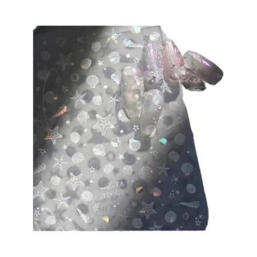 Imagem de Adesivos Decorativos Para Unhas Em Forma De Bolha De Gato Brilhante 5D