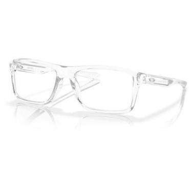 Imagem de Óculos para Grau Oakley Rafter Polished Clear-Masculino