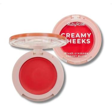 Imagem de Blush Cremoso Creamy Cheeks Natural Multifuncional 3 em 1 Fácil de Apl