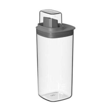 Imagem de Dispenser Flow 1,5 Litros Sabão Líquido Amaciante Alvejante Organizado