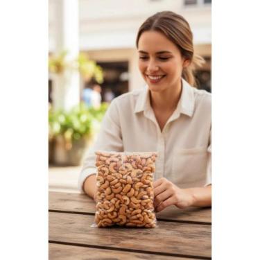 Imagem de 1kg Castanha Caju Inteira Torrada Premium Sem Sal - Congratulations St