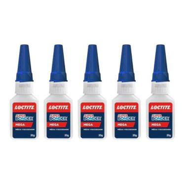 Imagem de Kit com 5 Colas instantânea Loctite Super Bonder Mega 20g