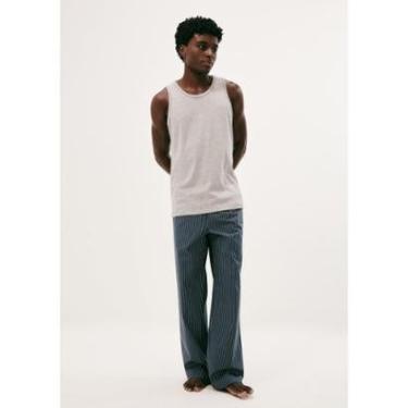 Imagem de Calça Masculina Em Tricoline Fio Tinto-Masculino