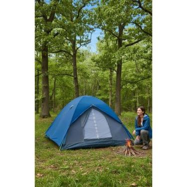 Imagem de Barraca Camping 2/3 Pessoas Impermeável 1800mm Leve - Congratulations 