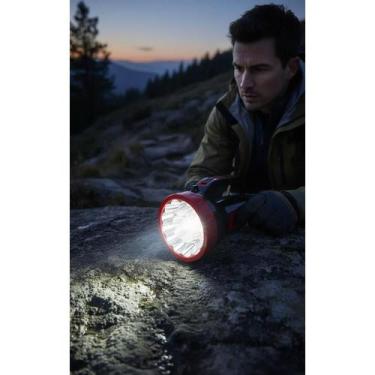 Imagem de Lanterna LED Tática 18 Leds Potente Longo Alcance Bivolt - Congratulat