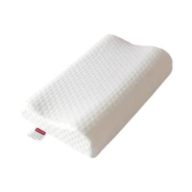 Imagem de Travesseiro Ajustável De Espuma Viscoelástica Ortopédico Para Suporte 
