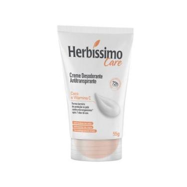 Imagem de Desodorante herbissimo antitranspirante bisnaga 55g coco vitamina c