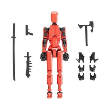 Imagem de Figura De Ação Robô Shapeshift Lucky 13, Brinquedo Multiarticulado E M