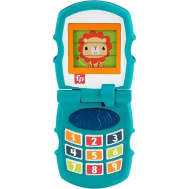 Imagem de Brinquedo Educativo Celular dos Animais Leão com Sons Interativos Volume Reduzido para...