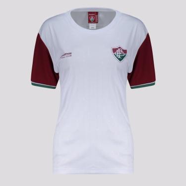 Imagem de Camisa Fluminense Mistura Feminina Branca-Feminino