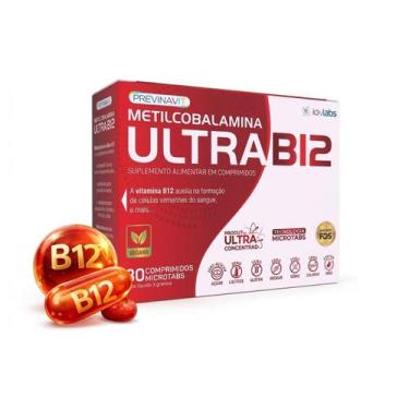Imagem de Ultra B12 Metilcobalamina - 30 Comprimidos Microtabs - IDN Labs