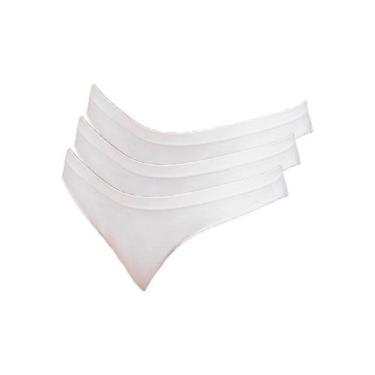 Imagem de Kit com 2 Calcinhas Biquíni Hope S35220 Colorido, Branco, G