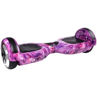 Imagem de Skate Hoverboard MDigital Smart Balance 6,5'' Bluetooth Led, Galáxia