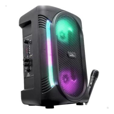 Imagem de Caixa De Som Rádio FM Bluetooth 5 C/Microfone Grasep D-BH201