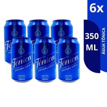 Imagem de Água tônica Antártica em Lata 350 mL pacote COM 3, 6 OU 12 unidades - 