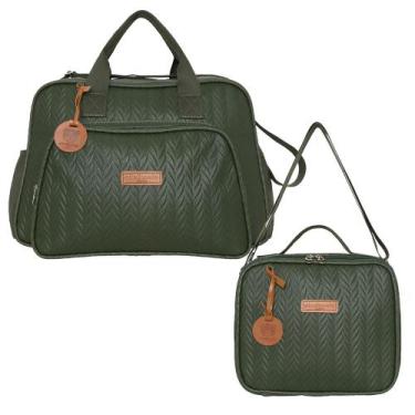 Imagem de Kit Bolsas Maternidade Pirulitando G+F Refúgio Verde - Pirulitando Bab