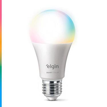 Imagem de Lâmpada Inteligente Elgin Android Wi-fi Smart Color - Compatível Googl