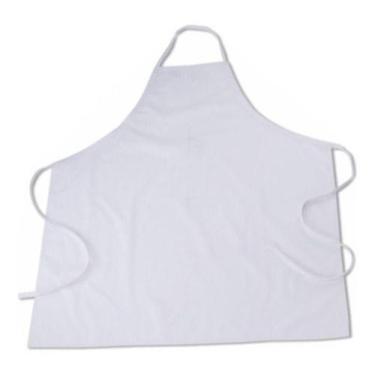 Imagem de Avental Emborrachado Branco - Tamanho P 85x63 Cm - Ml Lamare