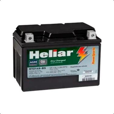 Imagem de Bateria Moto HTZ14S-BS CB 1300 Heliar 11,2Ah Selada