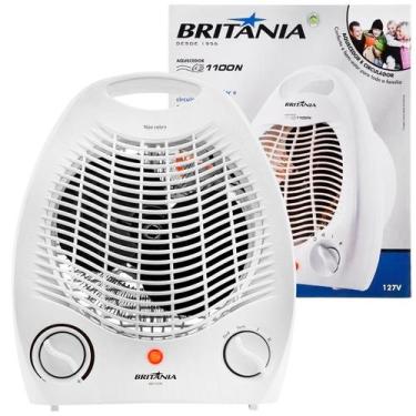 Imagem de Aquecedor Elétrico Britânia 2 em 1 com 3 Níveis de Potência 2000W AB11