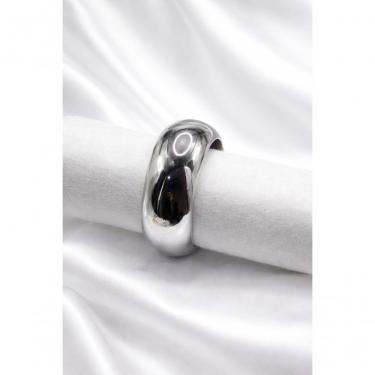 Imagem de Bracelete Feminino 13006C Largo em Liga Metálica 6cm X 5cm Prata Moderno Elegante