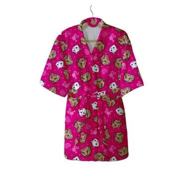 Imagem de Roupão Infantil Velour G Barbie 21 Dohler