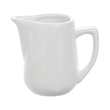 Imagem de Leiteira Blanc em porcelana 175ml branco Mesa Posta Full Fitt