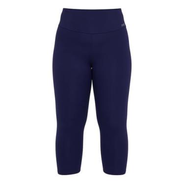 Imagem de Calça Capri Nay Sport CL42 Feminina Plus Size Cós Largo Poliamida T. G