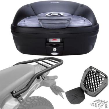 Imagem de Baú 45 L Givi + Bagageiro Dafra Nh 190 / Nh300 Spto596 Scam - Givi_e_S