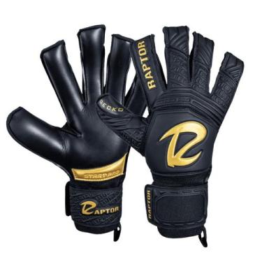 Imagem de Luva Goleiro Campo Raptor Prof. Start Pro 2026 Gecko Gold Ed -, Preto,