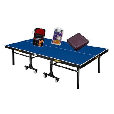 Imagem de Mesa Ping Pong Mdf 25mm 1008 KLOPF + Kit 4862 + Rede 5034 + Capa Fechada