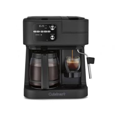 Imagem de Cafeteira 4-em-1 Cuisinart Barista Bar Compatível Pods Single-Serve Três Tamanhos Café Espresso Cappuccino Latte SS-4N1MBNAS Preto Fosco