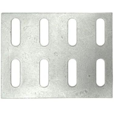 Imagem de Tala de Emenda para Eletrocalha Aba 100MM D-PZ 12000100PZ Aço Galvanizado Perfil