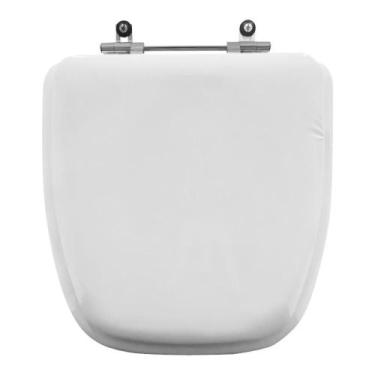 Imagem de Assento Sanitário Almofadado Flex Branco para vaso Deca - Pontto Lavab